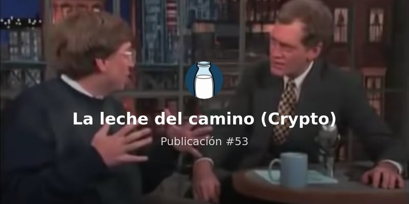 🥛- GÉNESIS cripto. Lo de MAYO (con miga)