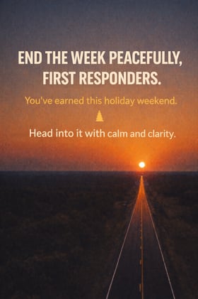 Finish the Week Grounded — Not Rushed