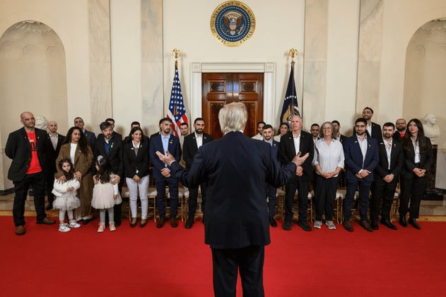 Former Hostages Thank Trump in Emotional White House Reunion