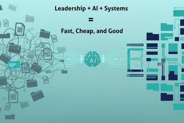 Fast, cheap, AND good? Here's how we did it