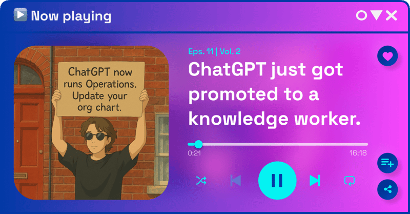 ChatGPT just got promoted to a knowledge worker
