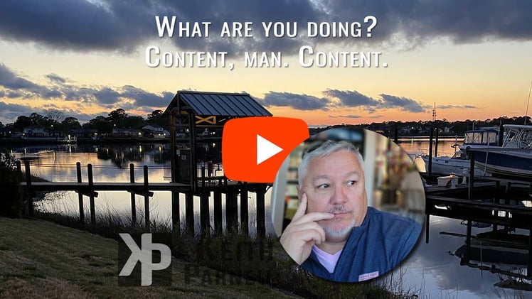 What are you doing? Content, man. Content.