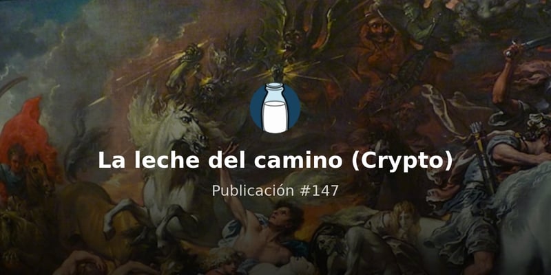 🥛- escucha, que NO se puede PARAR. 
