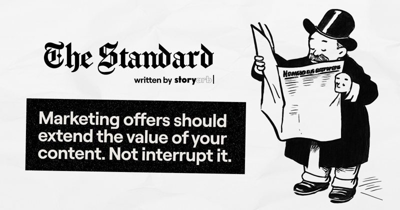 ✍️ good content, bad leads