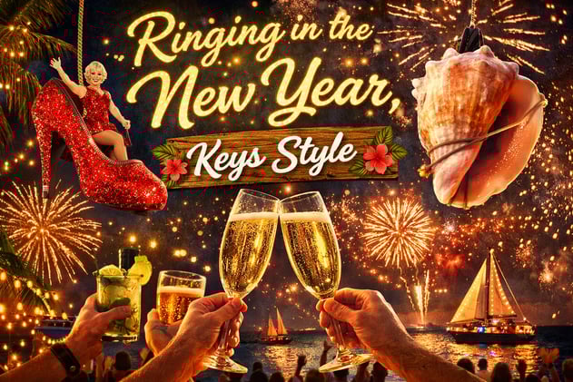 🎆 New Year’s Eve in the Florida Keys: Champagne, Conch Shells & a Front-Row Seat to Paradise