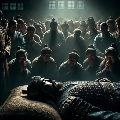 Genghis Khan no temía a la muerte.