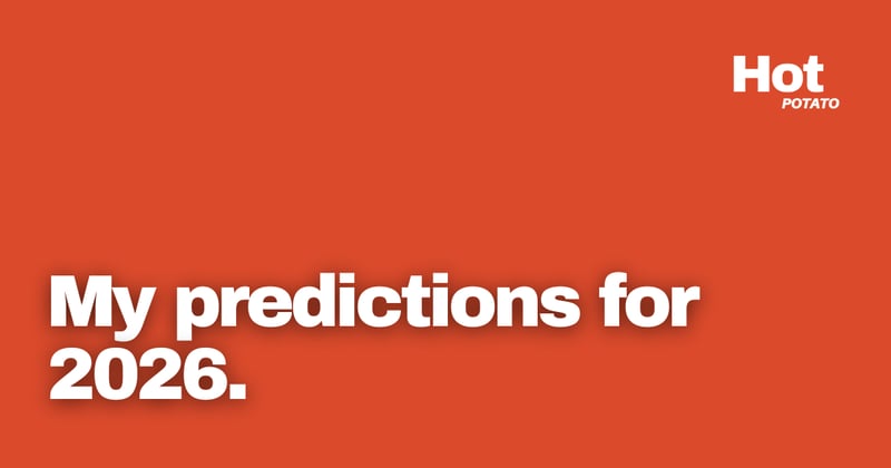 My predictions for 2026.