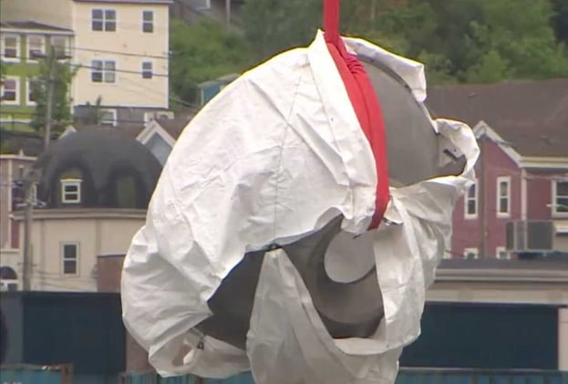 First glimpse of recovered debris from Titan sub, wildfire smoke shrouds vast swaths of U.S. and a Delta plane carrying 96 passengers makes successful landing without front landing gear