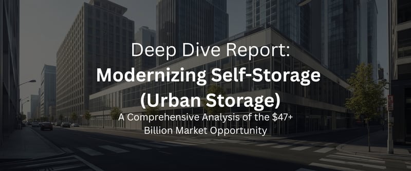 Deep Dive: Modernizing Self-Storage (Urban Storage) [Premium PDF Report] 
