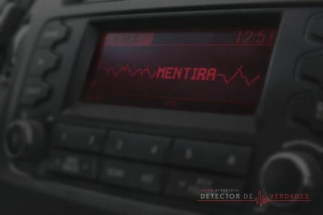 Un programa de radio que muestra en el dial si el entrevistado miente o dice la verdad