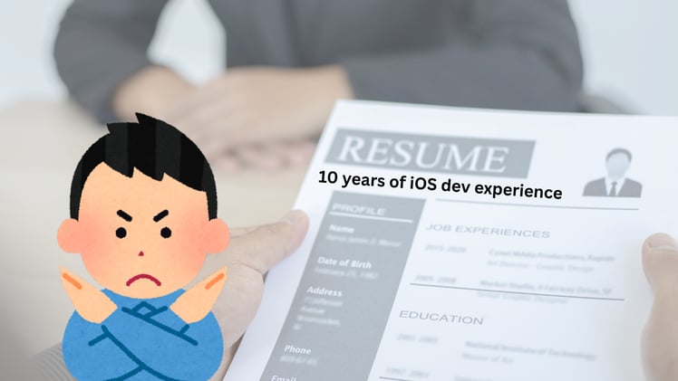“10+ years of experience” won’t get you hired.
