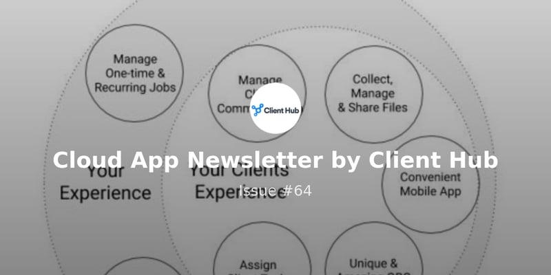 Cloud App Newsletter by Client Hub -- May 14, 2021