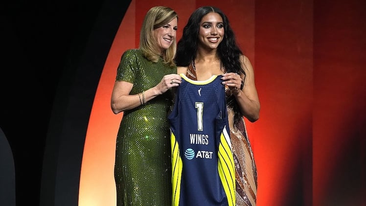 No. 1 WNBA Draft pick Azzi Fudd lands in Dallas
