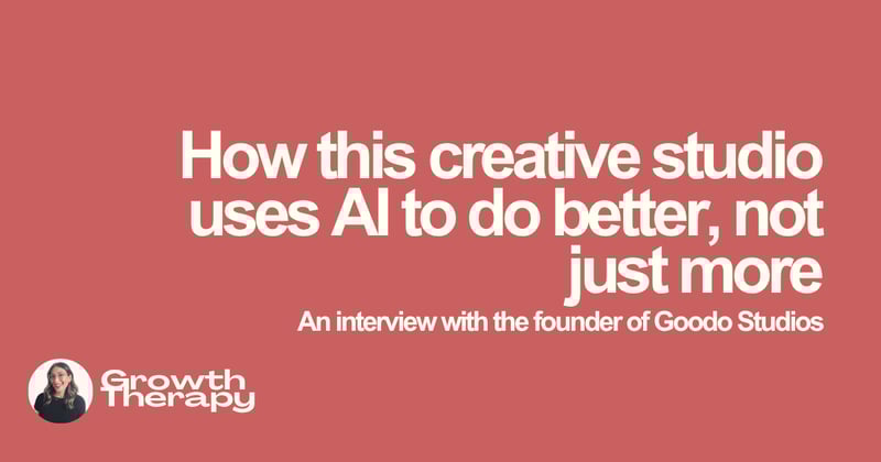 How this creative studio uses AI to do better, not more