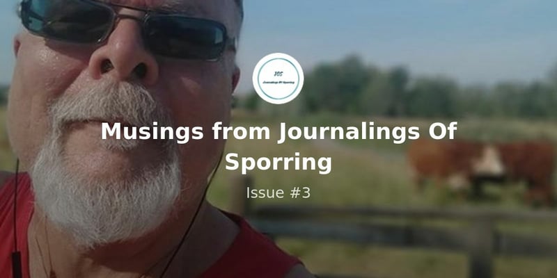 Bi-Weekly newsletter from Journalings Of Sporring - Issue #3