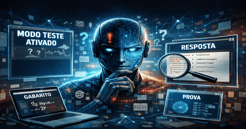 Consciência de avaliação: desafio para benchmarking de modelos de IA