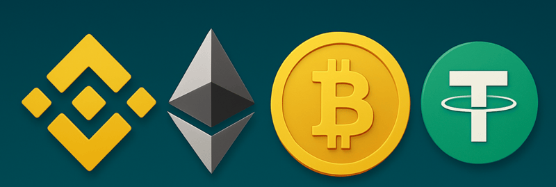 BNB Chain Surpasses Solana, Ethereum Hits Lows & Tether Eyes a $500B Valuation