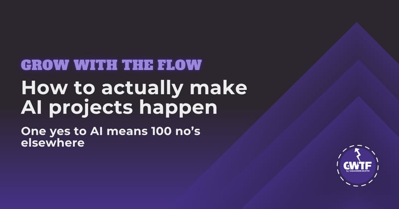 How to actually make AI projects happen