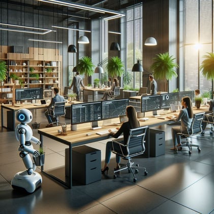 Hospitality, robots 