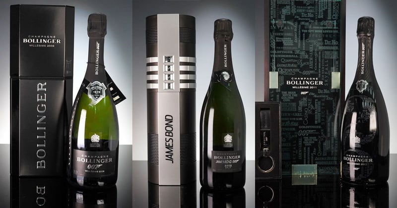 Rare Bollinger 007 Editions on auction