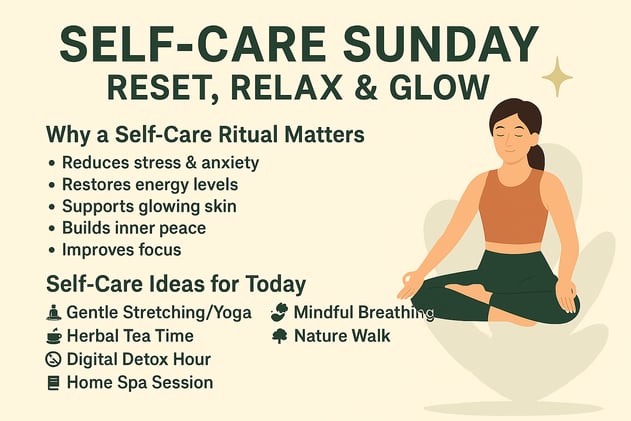 🌸 Self-Care Sunday: Reset Your Mind & Body