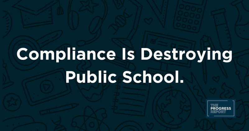 Compliance Is Destroying Us.