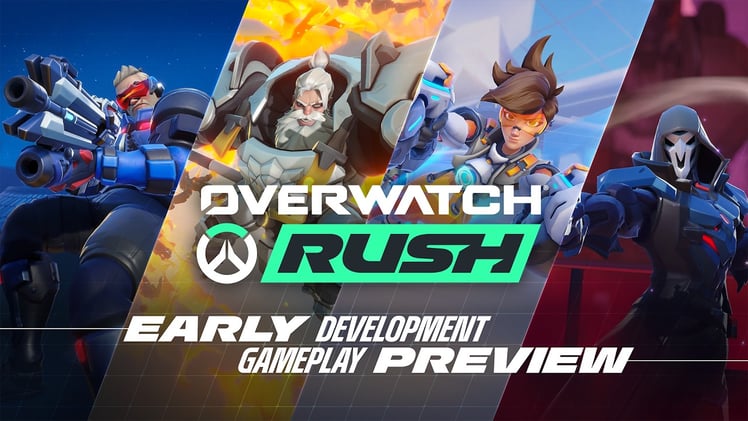 Overwatch RUSH Preview + Top Games of the Week!
