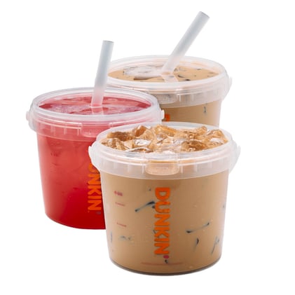 Dunkin' made a coffee bucket