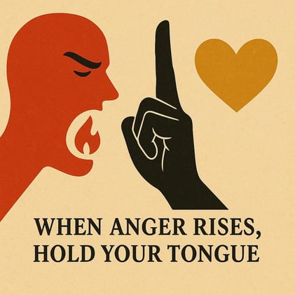 When Anger Rises: Why Your Words Must Wait