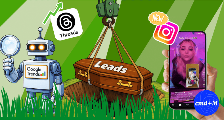 ⚰️ Warum Leads sterben, 🔍 Google Trends Update, 🔗 Links jetzt in Reels