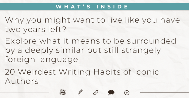 July 13, 2025 Writing Prompts for the Week