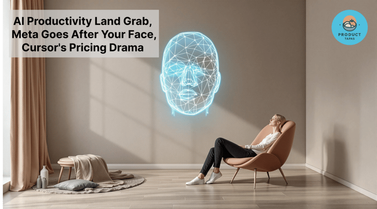 AI Productivity Land Grab, Meta Goes After Your Face, Cursor's Pricing Drama