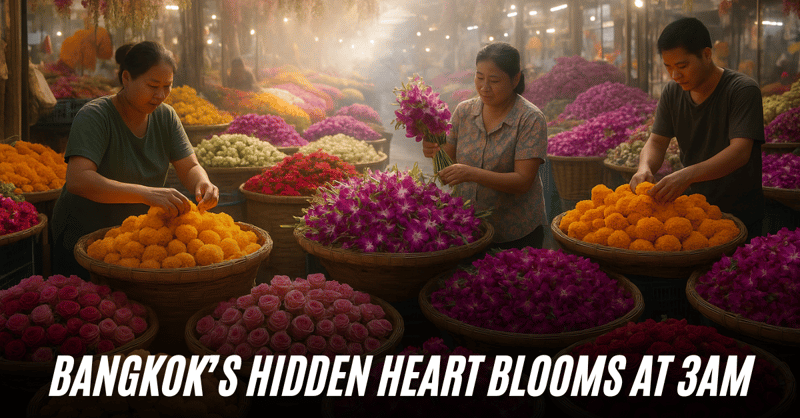 Bangkok’s Hidden Heart Blooms at 3AM