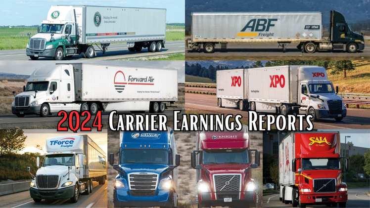 2Q24 Earnings Review for Major LTL Carriers: ODFL, KNX, TFI, Saia, XPO, ABF, and Forward Air 
