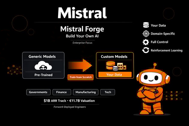 Mistral rolls out Forge to solve why 90% of AI projects fail