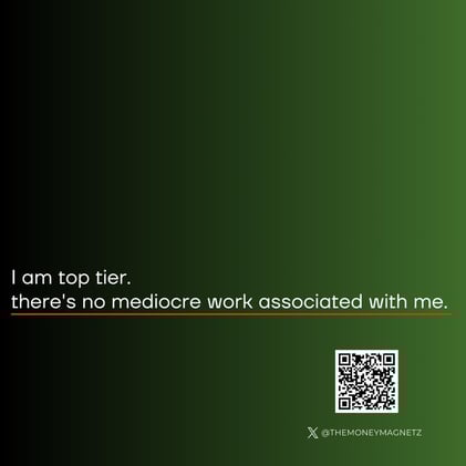 Mediocrity And Your Name Can't Be In The Same Sentence: You Are An Expert