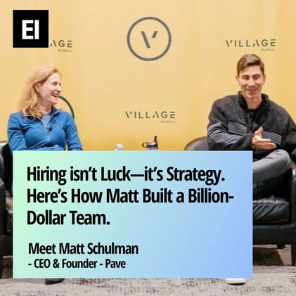 Here’s How Matt Built a Billion-Dollar Team - The Pave Story