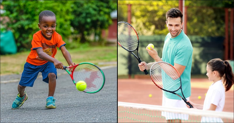 Never Too Young for Tennis