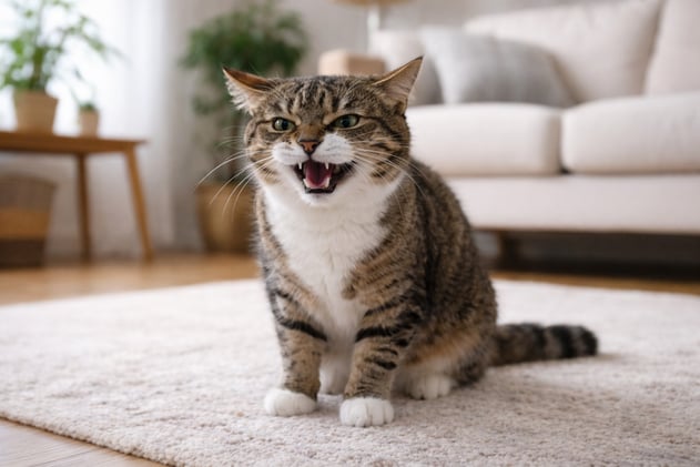 Why Does My Cat Hiss At Nothing?