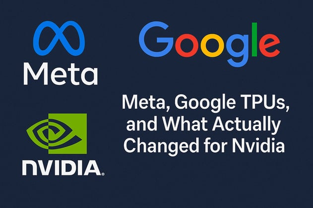 Meta, Google TPUs, and What Actually Changed for Nvidia