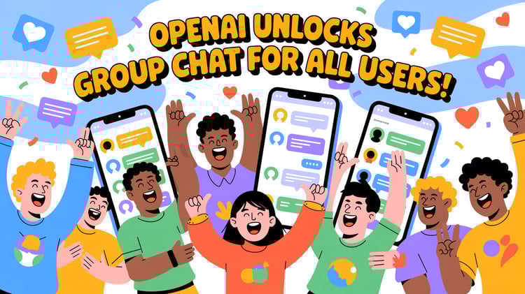 OpenAI unlocks group chat for all users