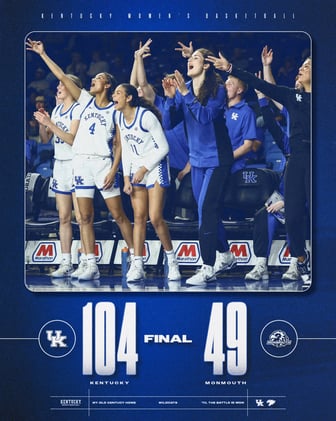 Big Blue Brew 11/7: 58-Point WBB Win