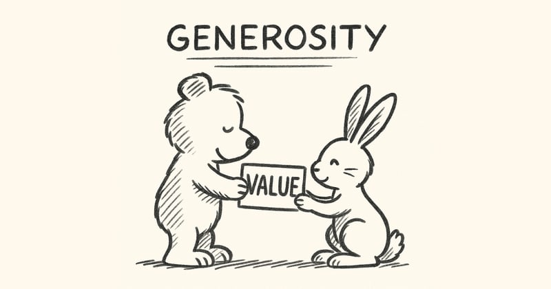 How Generosity Turns a Good Virtual Assistant Into a Great One