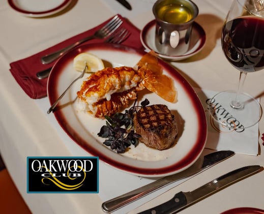 💎 THE OAKWOOD CLUB: STEAKS, SEAFOOD & LEGACY