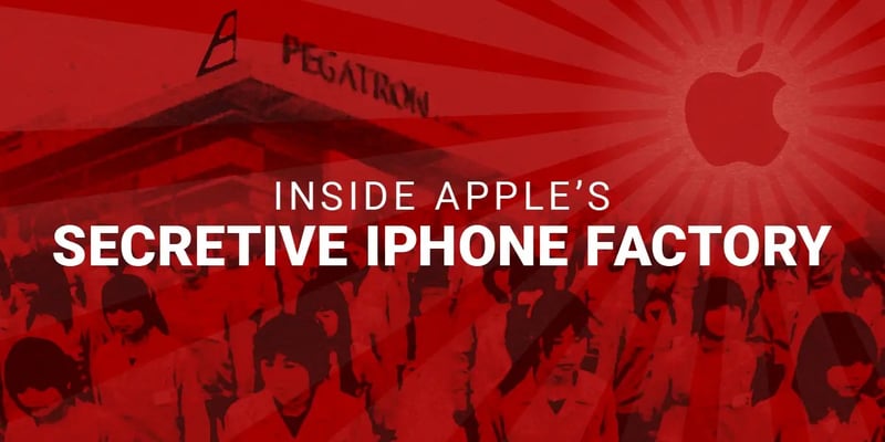 Cómo es trabajar en una fábrica de iPhone en China