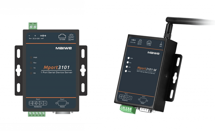 Convertidores RS232/485/422 a Ethernet y WiFi para lectura remota de contadores por IP