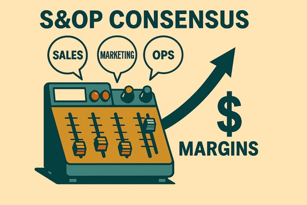 S&OP Series (2/3): How Consensus Turns Accuracy Into Margin: Issue 03