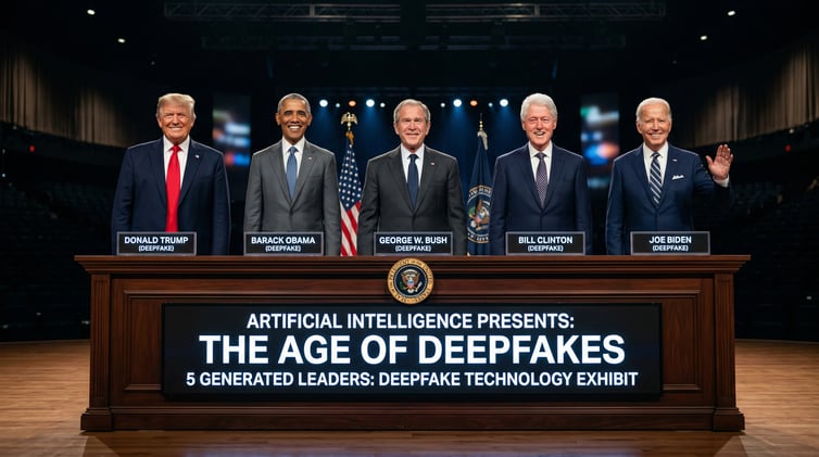 🎭 Are these five presidents real?