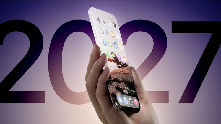 Apple ประกาศ "แผน 3 ปี"!! iPhone พับ "ครั้งแรก" มาแน่! พร้อมจอโค้ง กล้องใต้จอ!