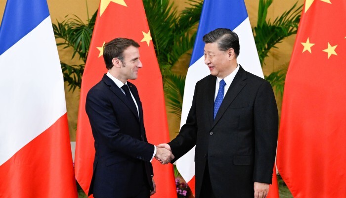 The geopolitics between France and China 